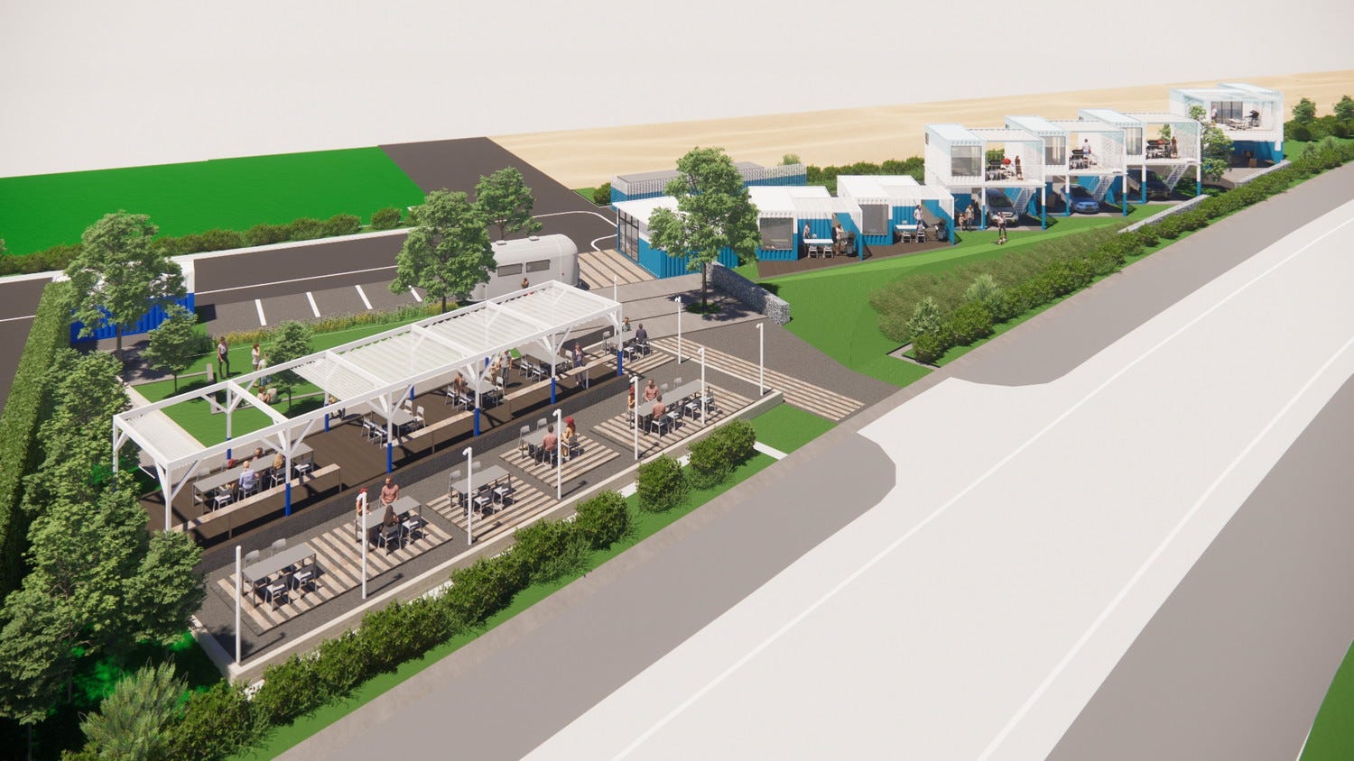 富山にグランピング&BBQ施設「ワーフアンドコ」2022年夏オープン