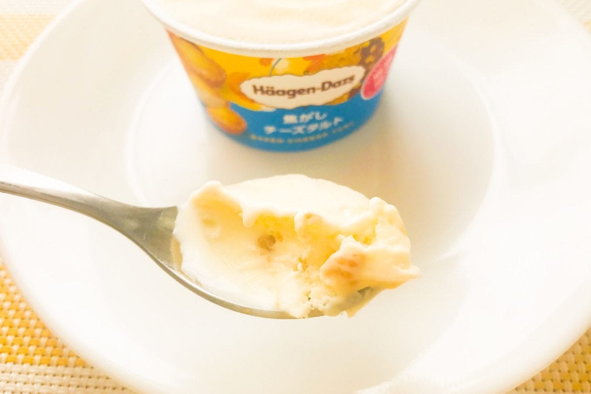 ハーゲンダッツ(焦がしチーズタルト)