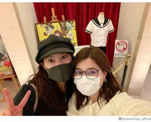 土屋太鳳、姉・炎伽と出演作を鑑賞 2ショットで報告「美人姉妹」「ほっこりした」の声