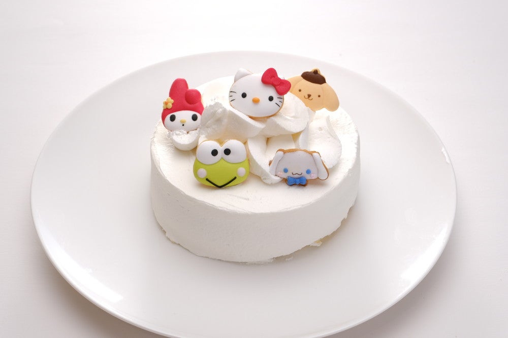 サンリオキャラクターケーキ中2,500円（提供画像）