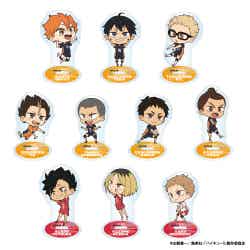 ミニアクリルスタンドA(ランダム10種) 税込990円(C)古舘春一/集英社・「ハイキュー!!」製作委員会