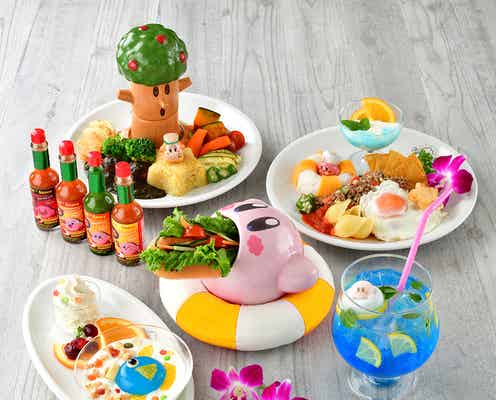 「カービィカフェ」再び開催期間延長、夏の新作フード&スイーツもラインナップ