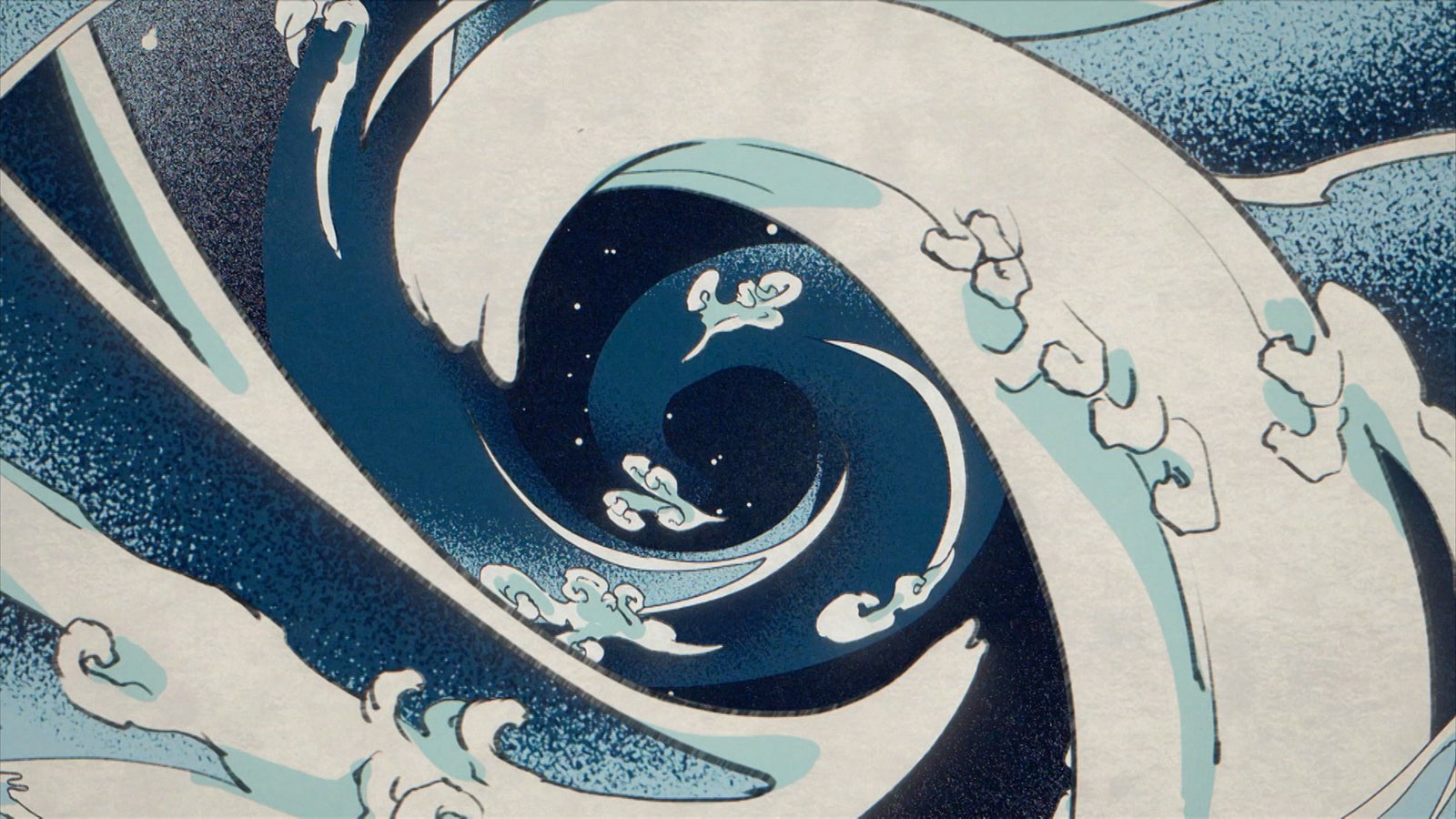 「べらぼう～蔦重栄華乃夢噺～」タイトルバック（C）NHK