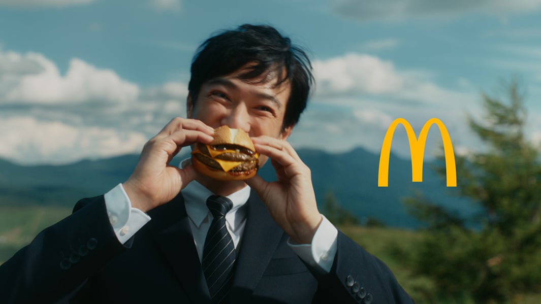 堺雅人「サムライマック『二兎を追ってもいいじゃないか。』」篇より（提供写真）