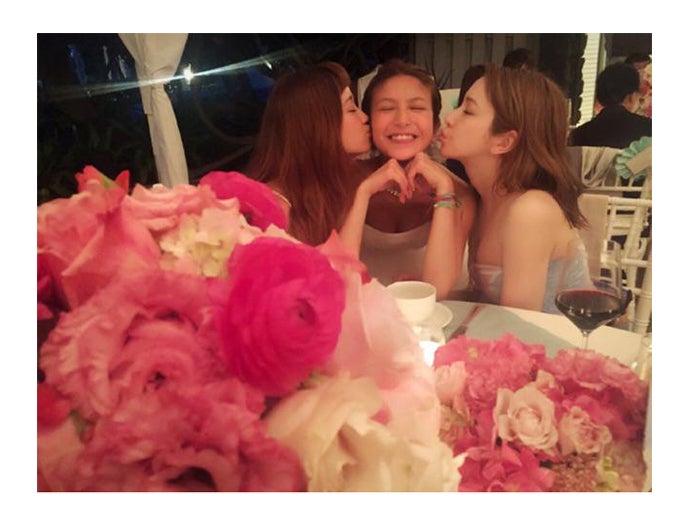 （左から）宮城舞、大石参月、藤井リナ／宮城舞Twitterより