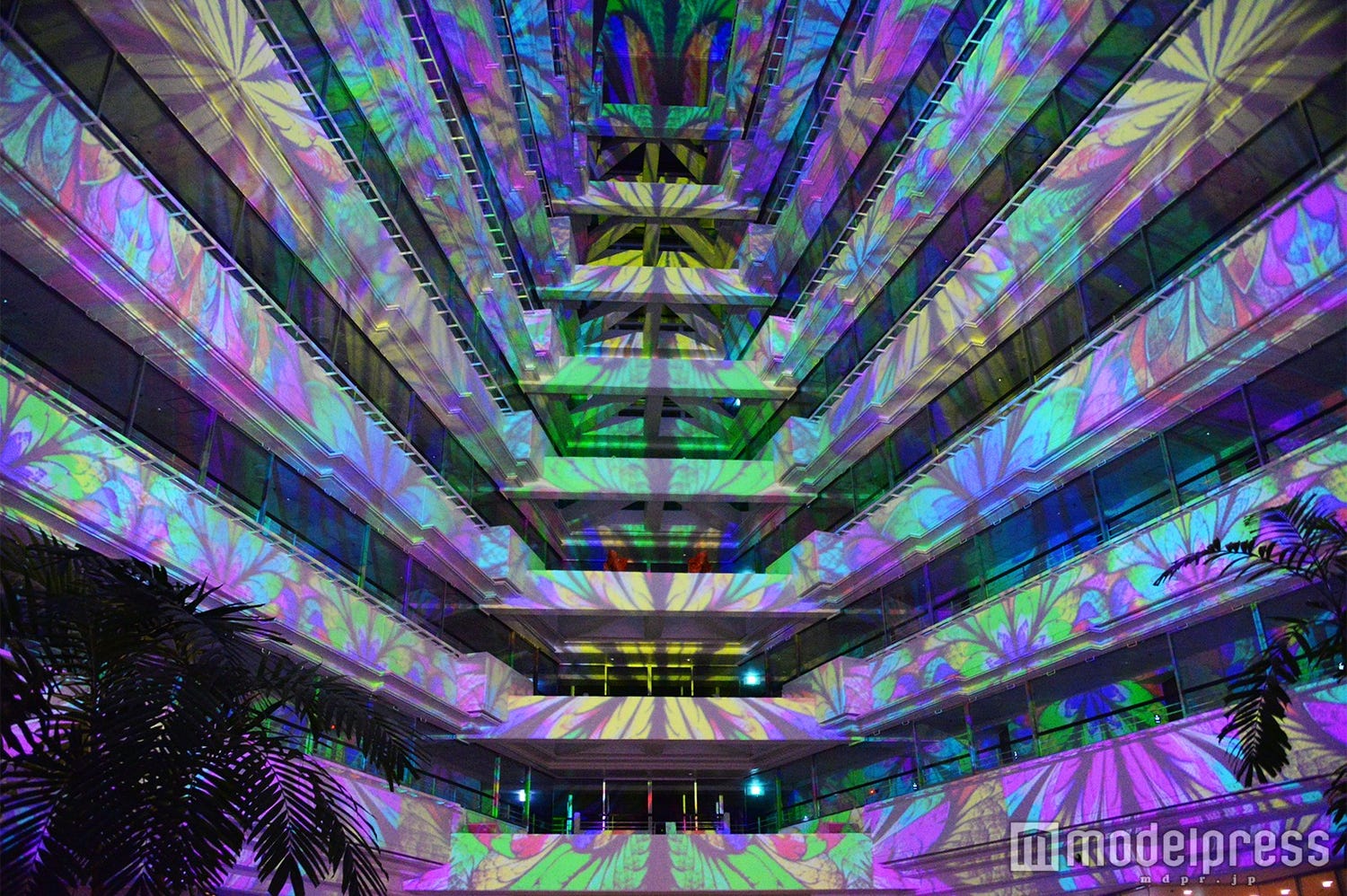 “シェラトン沖縄”で魅惑のマッピングショーに感動!圧巻の世界観とめくるめく極彩色