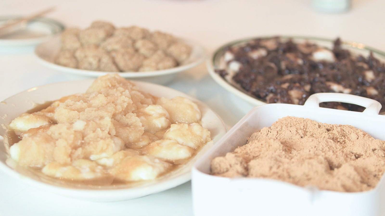 みんなで作ったもち「TERRACE HOUSE OPENING NEW DOORS」12th WEEK（C）フジテレビ／イースト・エンタテインメント