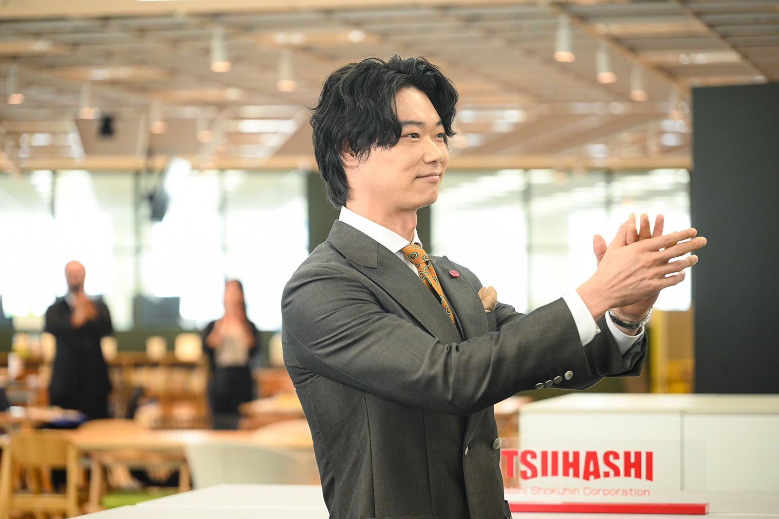 笠松将「フェイクマミー」第1話（C）TBS