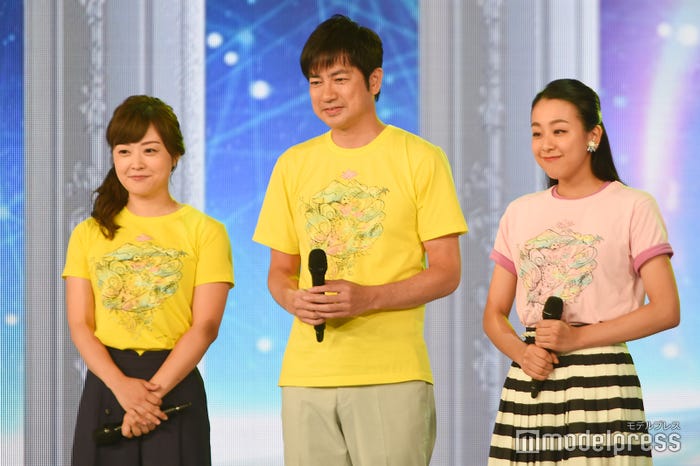 水卜麻美アナ、羽鳥慎一、浅田真央(C)モデルプレス
