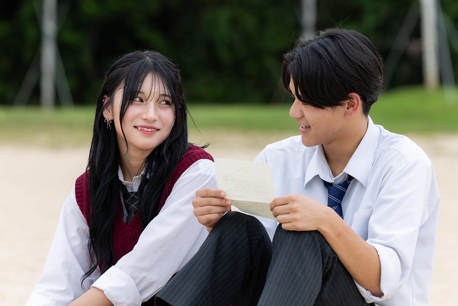 じゅり、ゆうすけ「今日、好きになりました。卒業編2025inシンガポール」（C）AbemaTV, Inc.