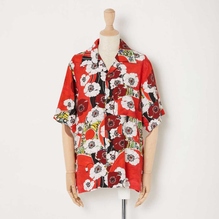 香取慎吾&祐真朋樹「JANTJE_ONTEMBAAR」×「ANNA SUI」/アロハシャツ(提供写真)