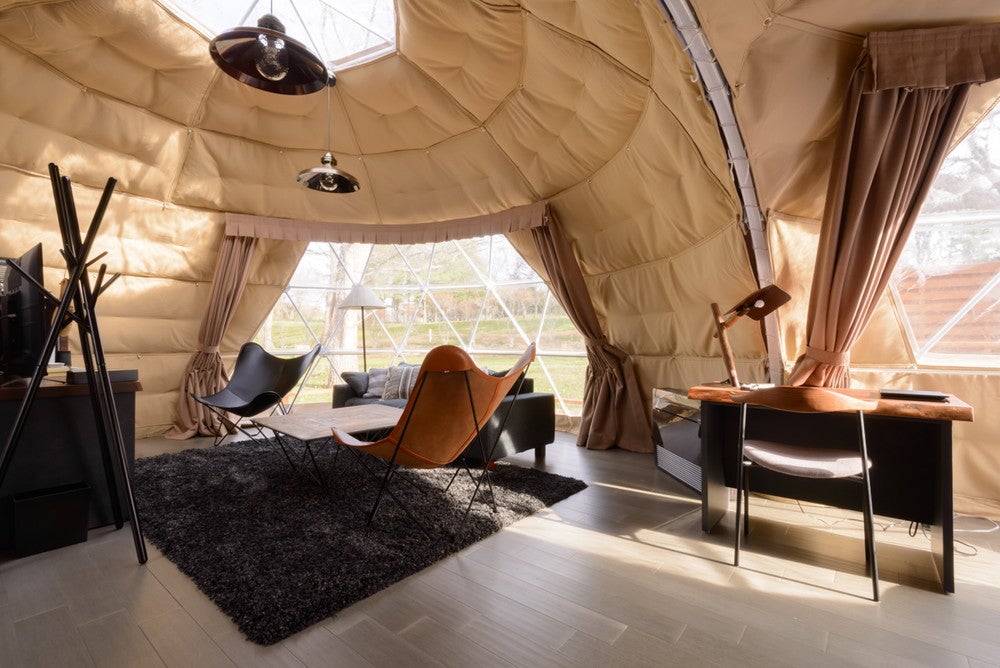 ​室​蘭グランピング／画像提供：室蘭カントリー倶楽部