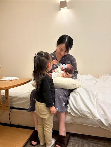 夫は元バドミントン日本代表、元富山テレビアナが第二子出産「姉妹の愛に涙腺がやられています」