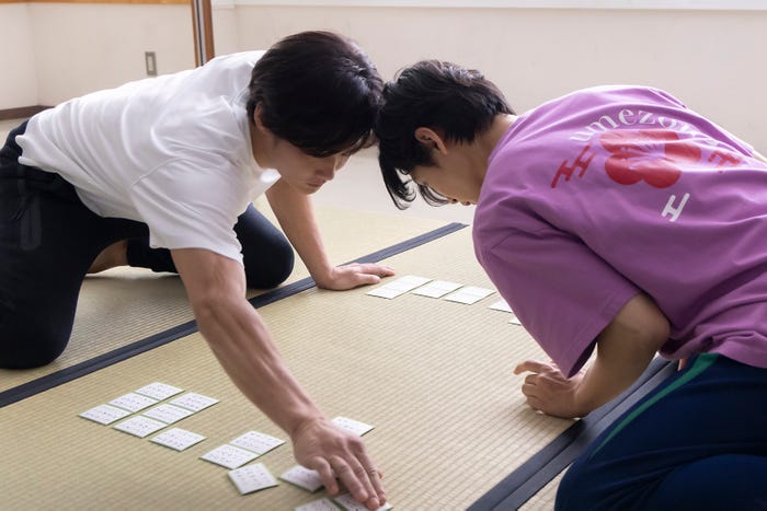 野村周平、齋藤潤「ちはやふる−めぐり−」第9話(C)日本テレビ