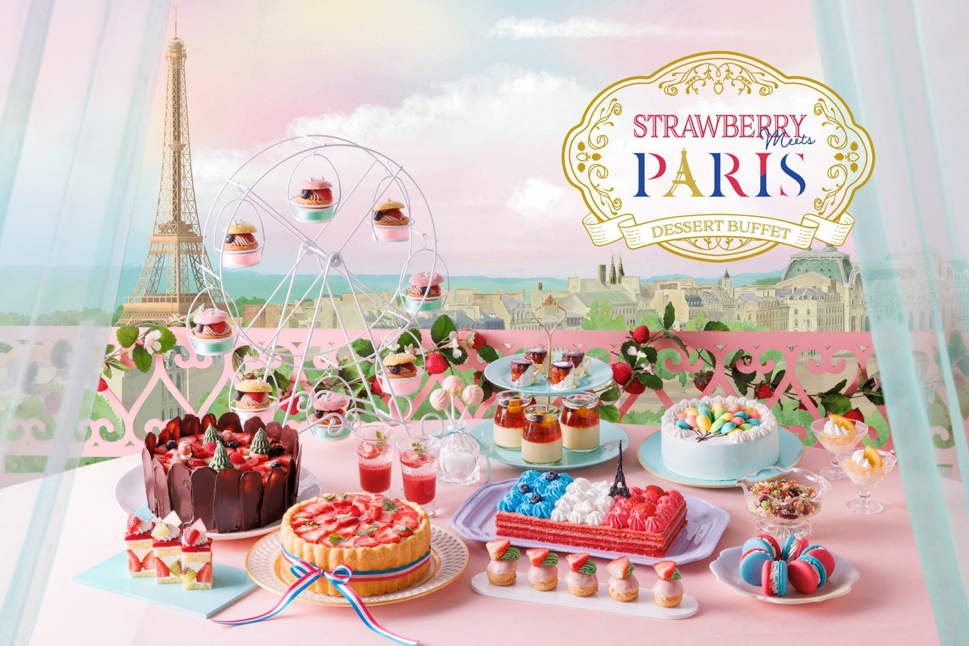 Strawberry meets Paris／画像提供：東京ベイヒルトン