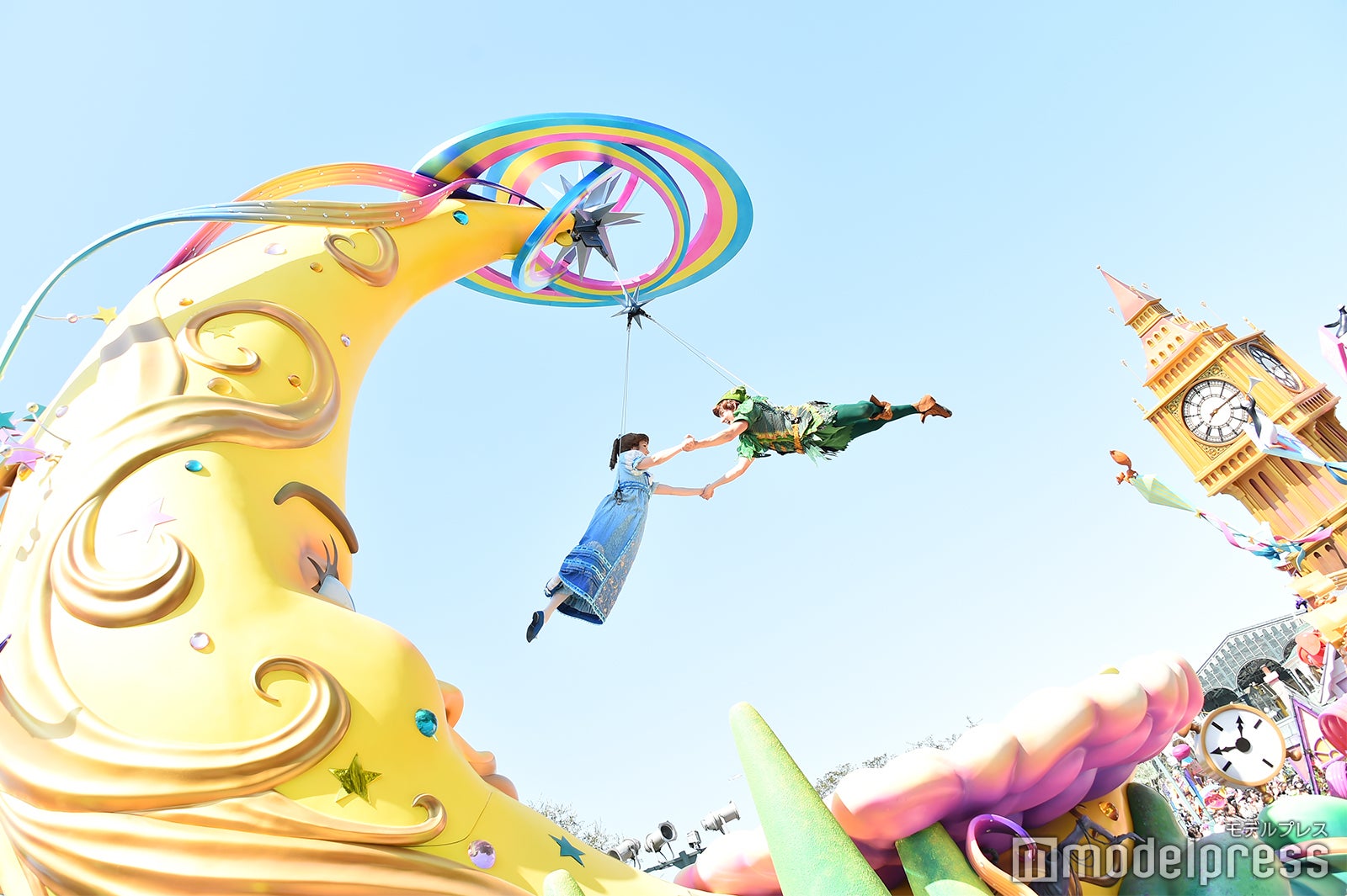 ウェンディ、ピーターパン／パレード「ドリーミング・アップ！」（C）モデルプレス（C）Disney