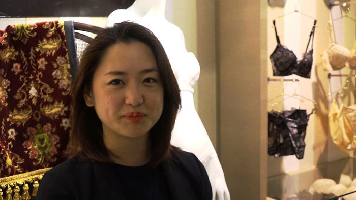 ランジェリーデザイナー・栗原菜緒(写真提供:関西テレビ)
