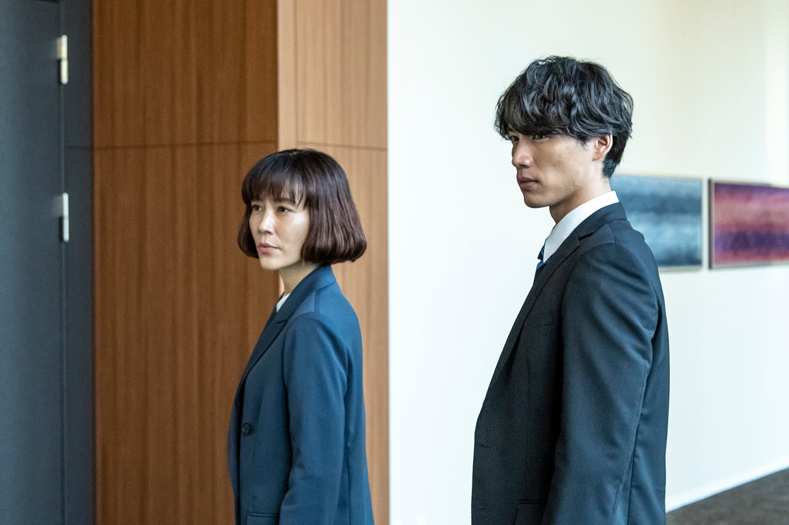 木村佳乃、福士蒼汰 ／「アバランチ」最終話より （C）カンテレ・フジテレビ