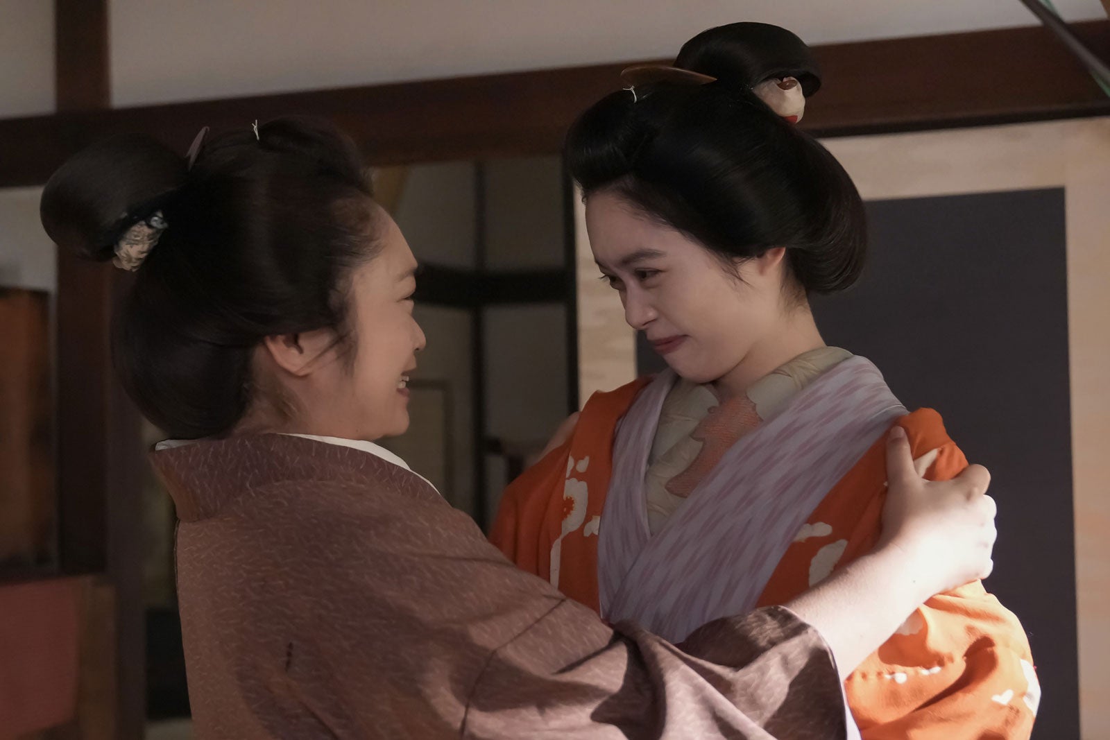 池脇千鶴、高石あかり「ばけばけ」第108話（C）NHK