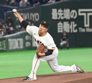 巨人・田中将が5回1安打無失点 OP戦3戦連続0封 開幕ローテ引き寄せる 同い年の坂本がアシスト打