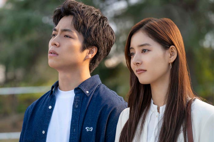 重岡大毅、新木優子「単身花日」最終話より(C)テレビ朝日