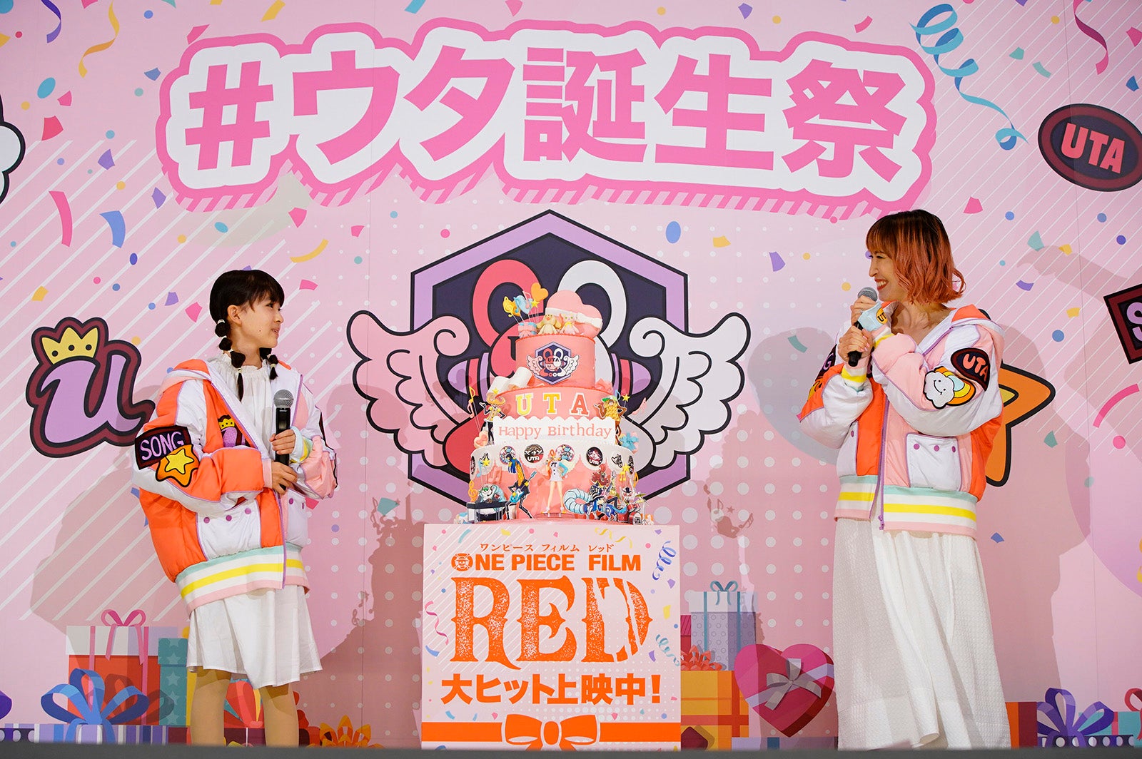 名塚佳織、新津ちせ（C）尾田栄一郎／2022「ワンピース」製作委員会