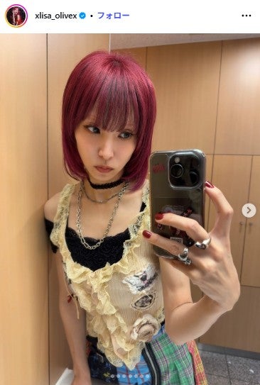 LiSA公式Instagramより