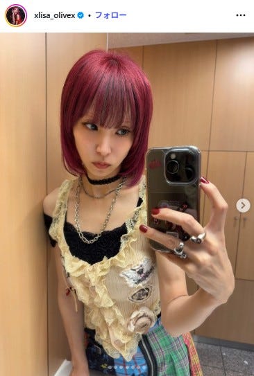 LiSA公式Instagramより