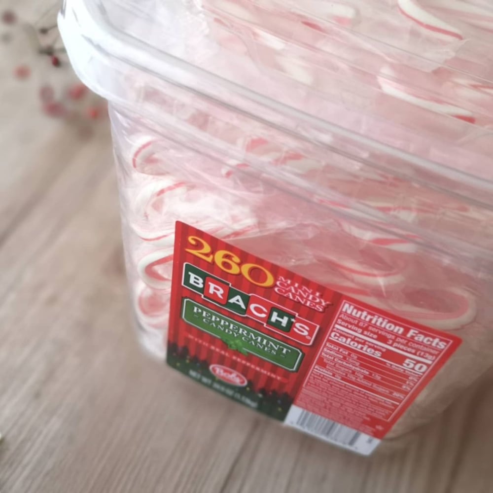 コストコのミニキャンディーケーンのボックス