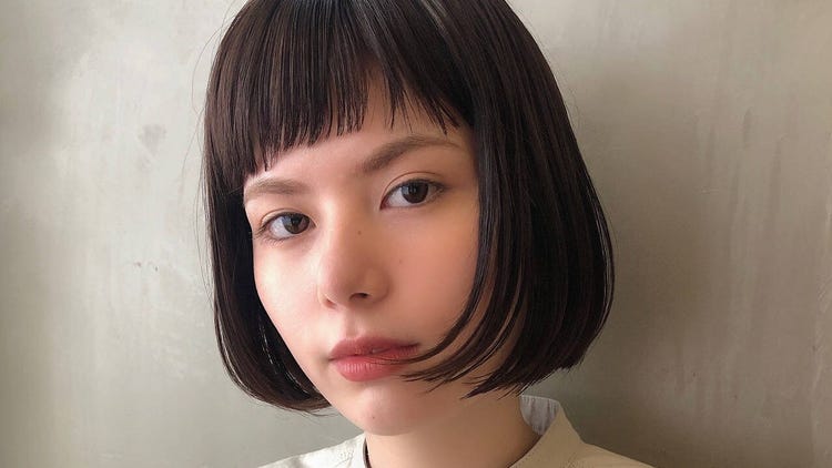 女の子らしく小顔に見せるおすすめ ぱっつん前髪 Best3 モデルプレス 女の子らしく小顔に見せるおすすめ ぱっつん前髪 Best3 モデルプレス