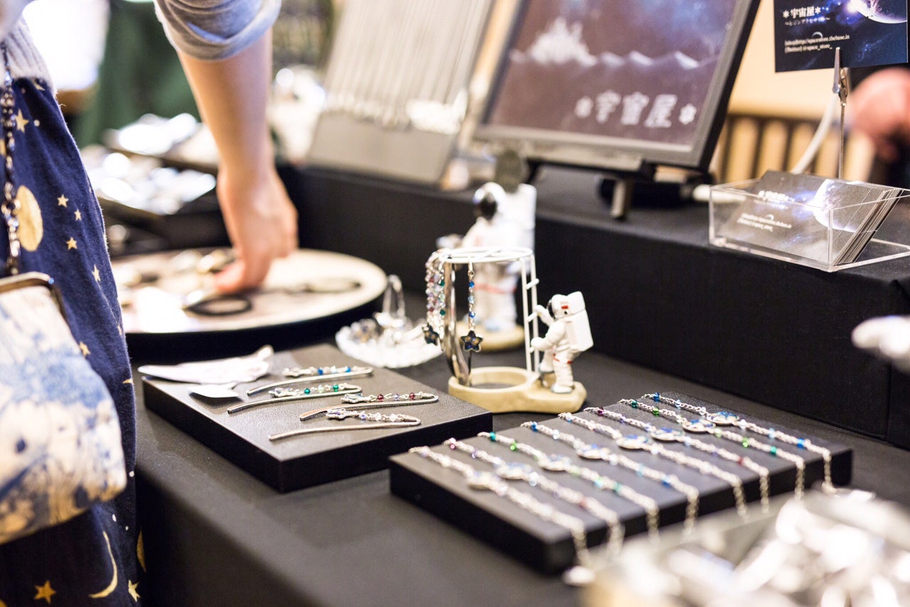 マーケット／画像提供：情報：宙フェス実行委員会