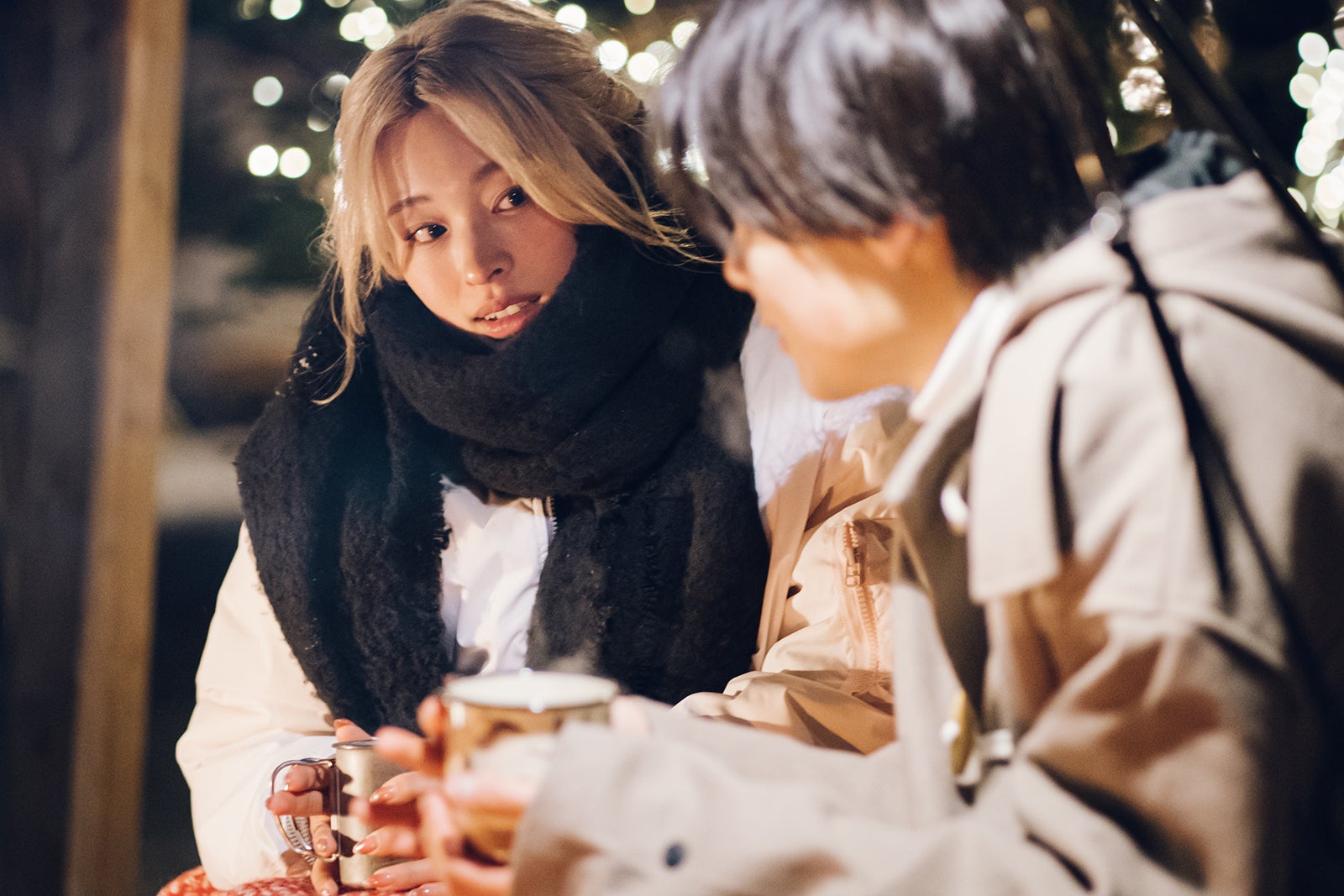 美月「花束とオオカミちゃんには騙されない」第1話（C）AbemaTV, Inc.