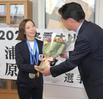 りくりゅう 三浦璃来が故郷の宝塚市凱旋 両親に思い伝えたことを明かす「恥ずかしかったけど」