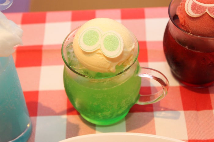 おとなのみどりぷよフロート（メロンサワー）（提供写真）