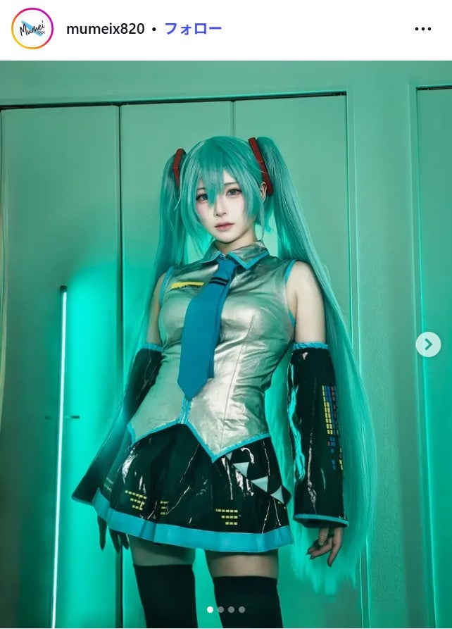 Mumeixxx公式Instagramより