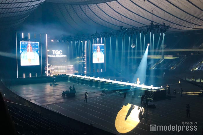 無観客開催となった「第30回 マイナビ 東京ガールズコレクション 2020 SPRING/SUMMER」トップバッターで中条あやみが登場(C)モデルプレス