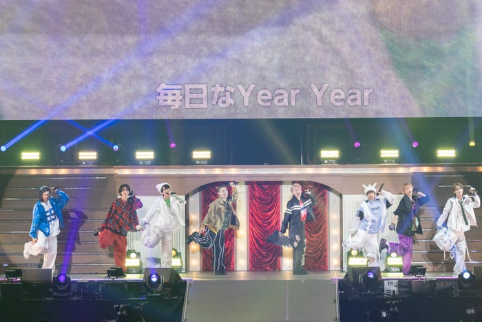 IKE!IKE!福男ランキングドリームユニット「EBiDAN THE LIVE CRUISE 2024」(C)米山三郎/ウチダアキヤ