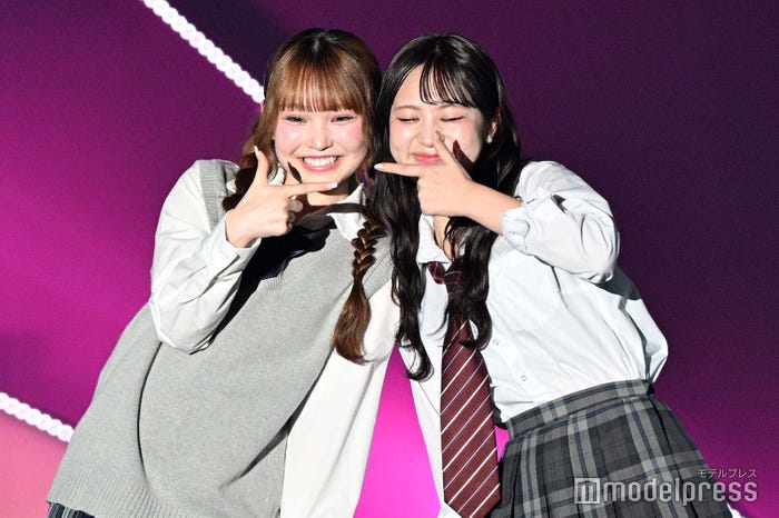 相塲星⾳、代⽥萌花(C)モデルプレス