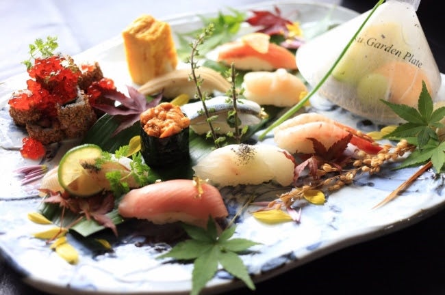 EBISU GARDEN PLATE価格：1,500円（税抜）／画像提供：旭鮨総本店