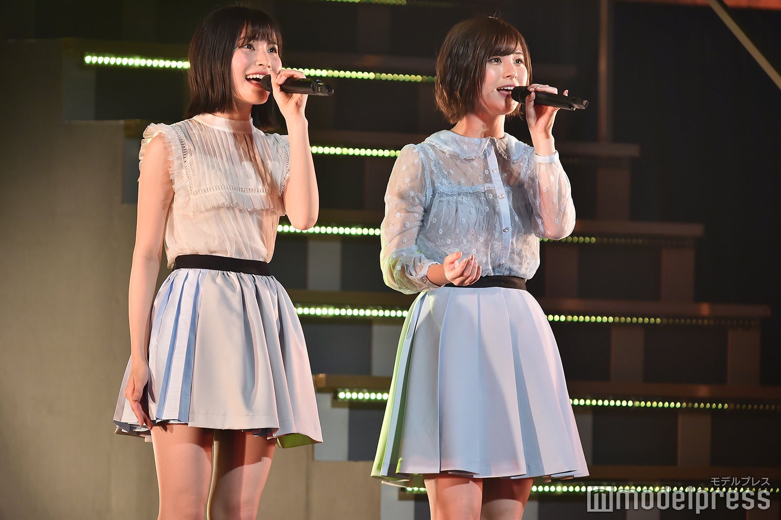 福岡聖菜、佐藤栞「AKB48 チームB単独コンサート～女神は可愛いだけじゃない～」 （C）モデルプレス