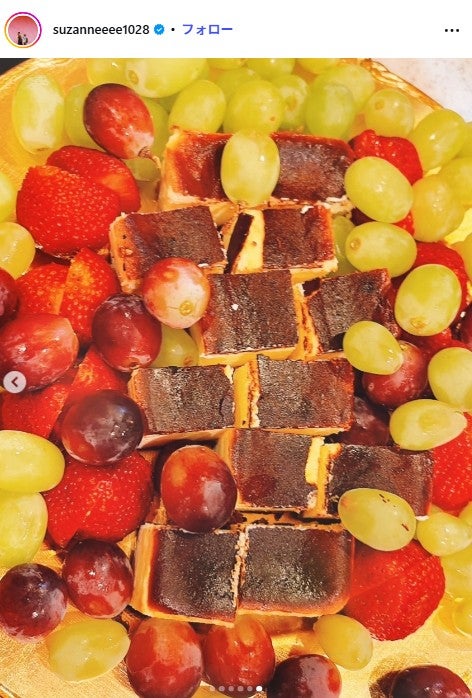 スザンヌInstagramより