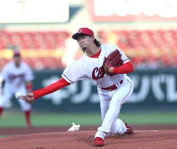 広島・鈴木が5回1失点の好投 3度目の先発で今季初勝利の権利持って降板 