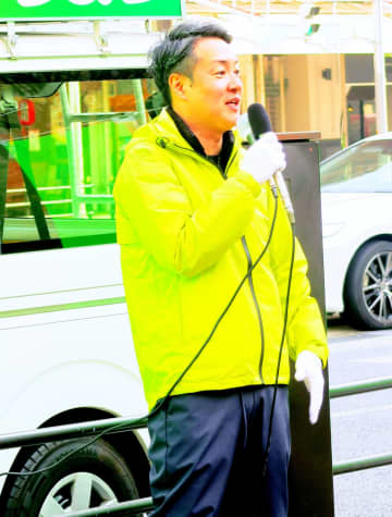 維新副代表 衆院候補の演説に登場も「応援に来ましたがなかなか難しいですね」→大阪市では「トリプル選」、自身は市長選に