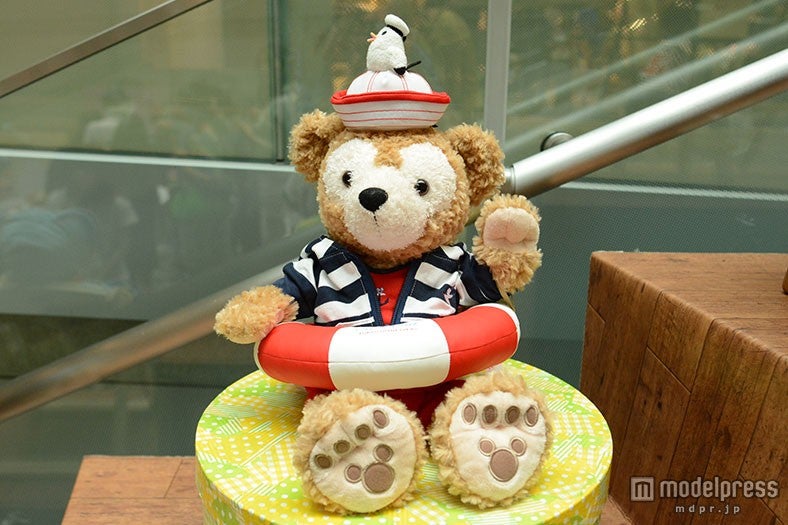 過去のコスチューム姿のダッフィー