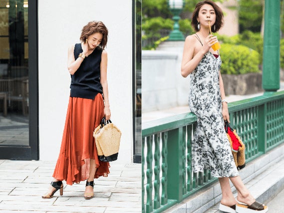 ふんわりレディな“ロングスカート”はウケ抜群