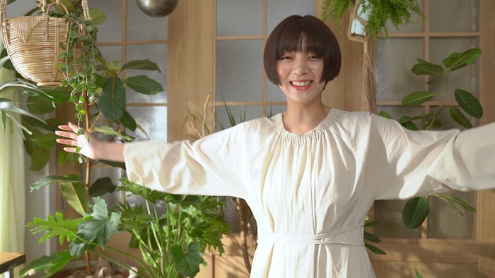 池田エライザ監督CMメイキング (提供写真)