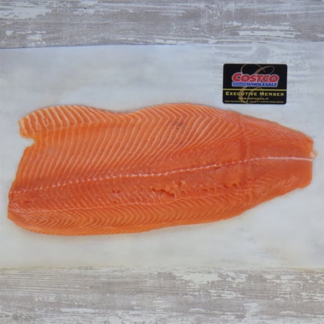 コストコのサーモンのサイズ