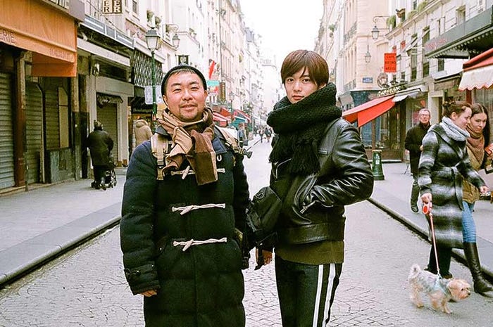 武井義明氏と千葉雄大(C)NHK