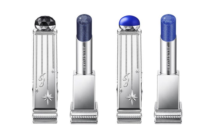 (左から)「ラッキージェム マイリップス 12 completed Capricorn」「同 01 thoughtful Aquarius」(C)JILL STUART Beauty