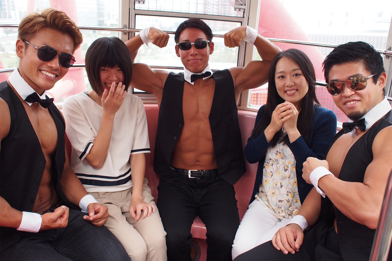 お台場マッスル観覧車／画像提供：サノヤス・ライドサービス